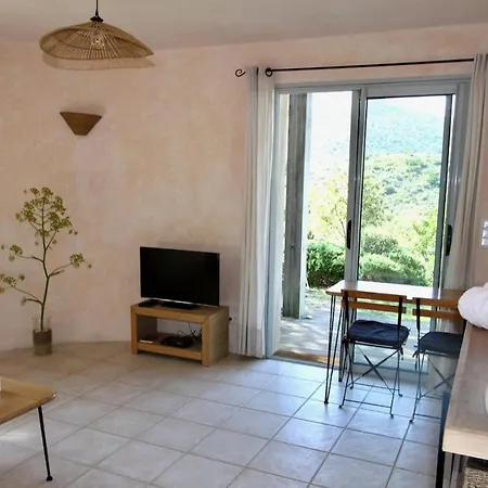 Studio, Vue Sur Mer Et Montagne Saint-Florent  Exterior photo